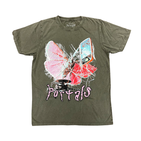 Spiderweb Phone T Shirt
